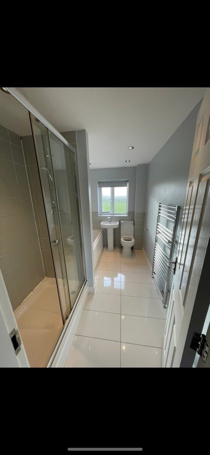 Completed bathroom